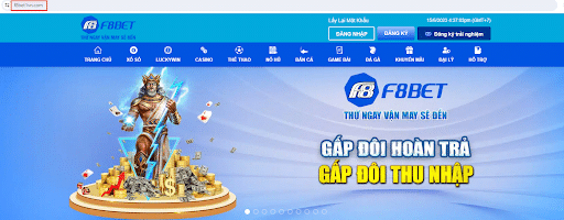 Link truy cập F8bet uy tín nhất hiện nay là link nào